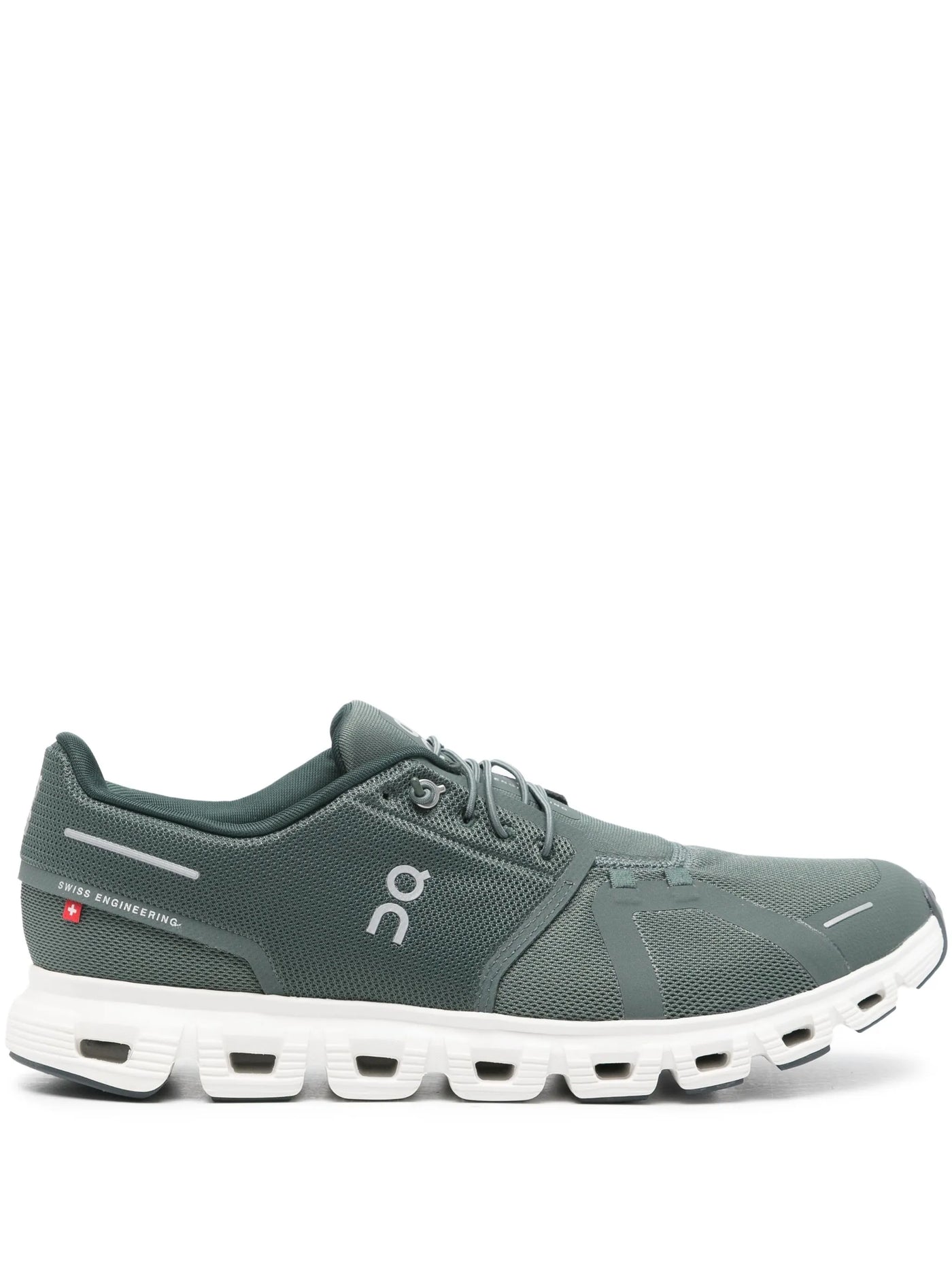 On Running Cloud 6 low tennis shoes in black and white, featuring a sleek design and breathable mesh upper.