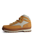 Timberland Euro Hiker wheat nubuck boots with rugged design and comfortable fit, perfect for urban adventures.