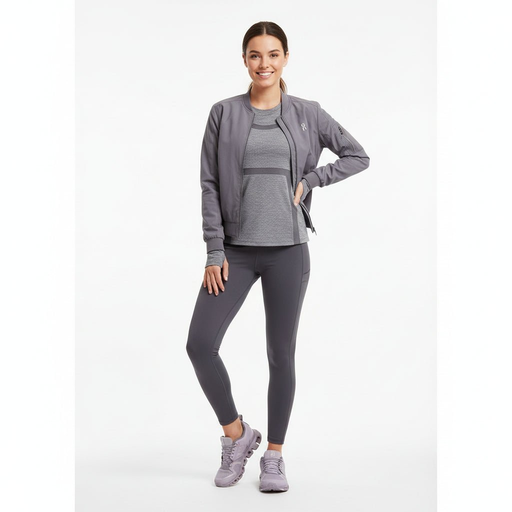 On Cloud 6 sports shoes in Orchil Fade color, featuring a sleek design and breathable material for active performance.