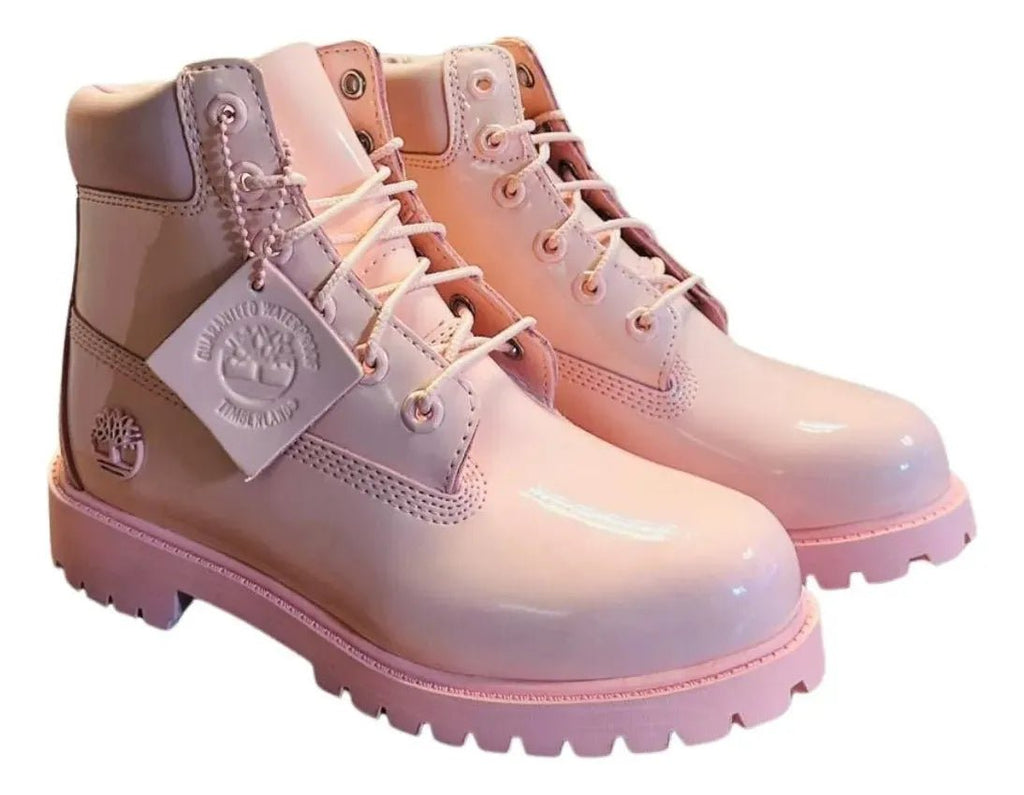Rosa Timberland Premium 6-Inch waterproof boots for women, featuring urban style and comfort.