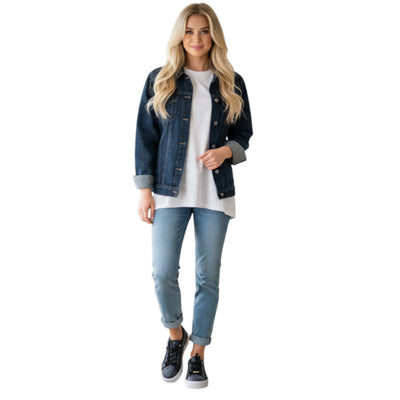 Casual unisex black and white MK sneakers with a sleek design and comfortable fit.